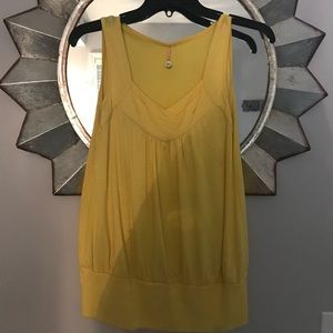 Summer yellow tank!